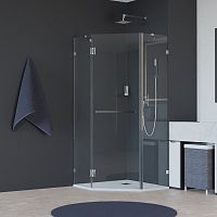 Душевой уголок RGW 350608299-11 Hotel HO-082, 195 см, профиль хром Душевой уголок RGW 350608299-11 Hotel HO-082, 195 см, профиль хром