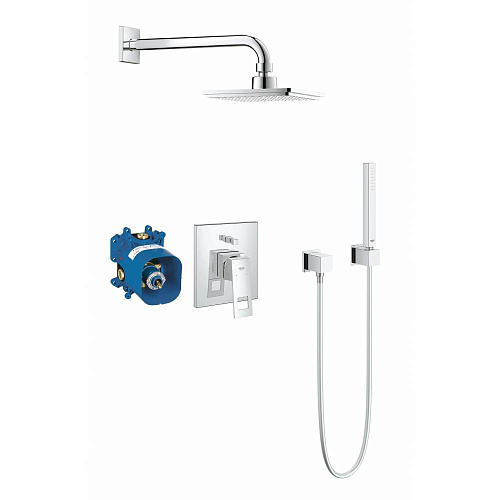 Смеситель для ванны c изливом, шлангом, душем Grohe Eurocube 23409000