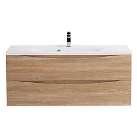 База BelBagno MARINO-1200-2C-SO-WO-P под раковину 120х45 см, подвесная, Rovere Bianco (белый дуб)