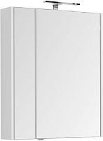 Зеркальный шкаф Aquanet 00210010 Августа без подсветки, 75х90 см, белый Зеркальный шкаф Aquanet 00210010 Августа без подсветки, 75х90 см, белый