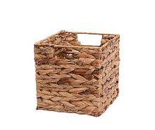 Корзина для белья WasserKRAFT WB-660-S Glan 21х21 см, коричневая Корзина для белья WasserKRAFT WB-660-S Glan 21х21 см, коричневая
