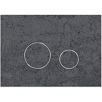 Смывная клавиша KKPol 350/PPL/006-00-03 Vitrum Grande V1 Orbis для инсталляции, RAL7024, графит