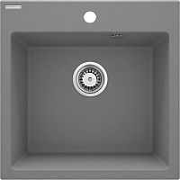 Мойка Deante ZQJ_S103 Evora кухонная гранитная 50x50 см, серый металлик