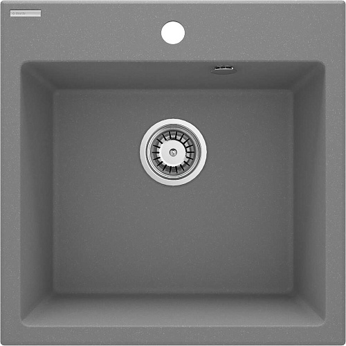 Мойка Deante ZQJ_S103 Evora кухонная гранитная 50x50 см, серый металлик Мойка Deante ZQJ_S103 Evora кухонная гранитная 50x50 см, серый металлик