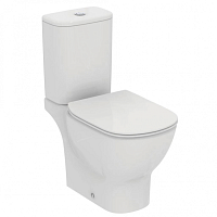 Комплект 3 в 1 Ideal Standard V0006D Tesi AquaBlade®: напольный/пристенный унитаз с бачком + тонкая крышка, белый Комплект 3 в 1 Ideal Standard V0006D Tesi AquaBlade®: напольный/пристенный унитаз с бачком + тонкая крышка, белый