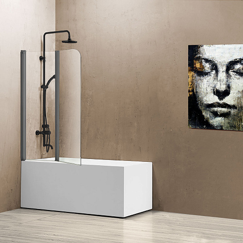 Шторка на ванну Vincea VSB VSB-12114CLGM