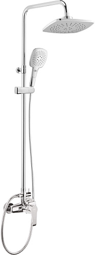 Душевая система Deante NAC_01EM Corio со смесителем, душ 268х186 мм, хром Душевая система Deante NAC_01EM Corio со смесителем, душ 268х186 мм, хром