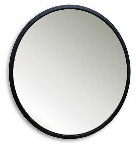 Зеркало Aquanika AQM5050RU136 METALLICA 50 см: без подсветки, металлическая рама, черный купить недорого в интернет-магазине Керамос