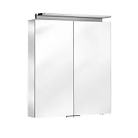 Зеркальный шкаф Keuco 13602171301 Royal L1, 74х65 см, серебристый анодированный