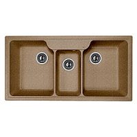Мойка для кухни Florentina 20.445.H1000.105 Юлия 100х51 см, коричневая
