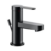 Смеситель Keuco 59504373000 IXMO для умывальника однорычажный, излив 6 см, черный матовый