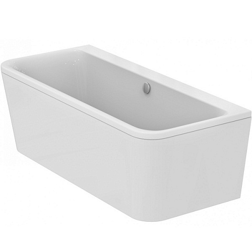 Ванна Ideal Standard E399601 Tonic II D-shape акриловая 180х80 см пристенная, белый