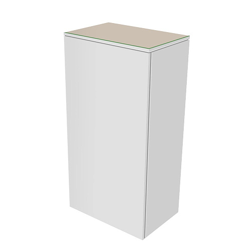 Шкаф-пенал Keuco 31725750002 Edition 400 средний 90х45 см, петли справа, белый/стекло матовое кашемир купить недорого в интернет-магазине Керамос Шкаф-пенал Keuco 31725750002 Edition 400 средний 90х45 см, петли справа, белый/стекло матовое кашемир купить недорого в интернет-магазине Керамос