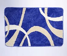 Коврик для ванной комнаты WasserKRAFT BM-6205 Rhein 60х90 см, синий
