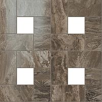 Мозаика Atlas ConcordeRus Supernova Marble Woodstone Taupe Mosaic Lap / Вудстоун Таупе Мозаика Лаппато 45x45 (S.M.WoodstoneTaupeMosaicLap/С.М.ВудстоунТаупеМозаикаЛаппато)