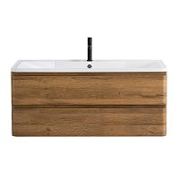 База BelBagno ALBANO-1200-2C-SO-RR под раковину 120х45 см, подвесная, Rovere Rustico (дуб Rustico)