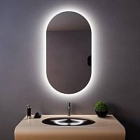 Зеркало настенное с LED подсветкой Miralls  Serena 450*900 (exp)