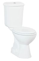 Чаша унитаза-компакт Creavit PA300-11CB00E-0000 Pitta напольный 35х70 см, без бачка и сиденья, белый