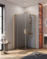 Душевой уголок Cezares Slider SLIDER-A-2-100/110-GRIGIO-BORO Душевой уголок Cezares Slider SLIDER-A-2-100/110-GRIGIO-BORO