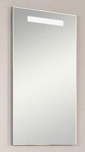 Зеркало Акватон 1A173002YO010 Йорк 50х85 см, со светильником, белый
