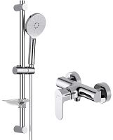 Комплект Aquatek AQ1232CR Оберон для ванной Set 2 в 1 (AQ1260CR + AQ2014CR), хром