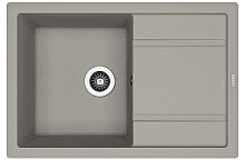 Мойка для кухни Florentina 20.160.D0760.305 Липси 76х51 см, с крылом, серая