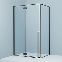 Душевое ограждение IDDIS, SLI6BS2i23 Slide 120х195 см, черный алюминиевый профиль, матовый