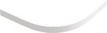 Экран Jacob Delafon E6D337RU-WPM Tolbiac для душевого поддона R100 см, белый матовый