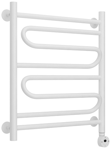 Полотенцесушитель электрический Сунержа 30522-6050 Формат 22 ТП Стилье, 600х500 мм (1+2+1) ПZП 21, матовый белый