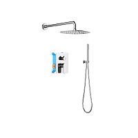 Душевой комплект Aquatek AQ1272CR Оберон Set 3 в 1, хром