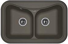 Мойка для кухни Florentina 20.175.E0780.302 Крит 78х51 см, антрацит