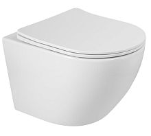 Унитаз подвесной с сиденьем BelBagno  BB046CHR/SC