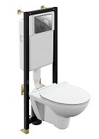 Инсталляция + Панель смыва Cersanit PARVA 64231