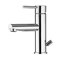 Смеситель Gattoni 2241/22C0cr Easy для раковины c донным клапаном, излив 120 мм цвет хром