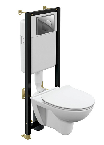 Инсталляция + Панель смыва Cersanit PARVA 64231