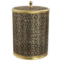 Ведро Migliore 24254 Complementi мусорное ажурное D20, бронза