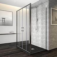 Душевой угол RGW PA-41 01084126-11 Passage прямоугольный 160х120х195 см, прозрачное стекло