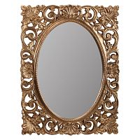 Зеркало Migliore 30627 прямоугольное ажурное 95х73х4 см, бронза