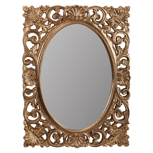 Зеркало Migliore 30627 прямоугольное ажурное 95х73х4 см, бронза купить недорого в интернет-магазине Керамос