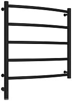 Полотенцесушитель электрический Сунержа 31-5800-6060 Галант 3.0 РЭБ, 600х600 мм/ МЭМ левый, матовый черный