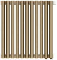 Радиатор Сунержа 032-0322-5011 Эстет-00 отопительный н/ж EU50 500х495 мм/ 11 секций, матовое золото