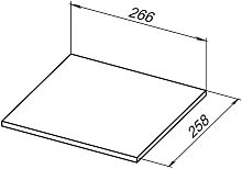 Полка Allen Brau LIBERTY 1.33009.GR-S