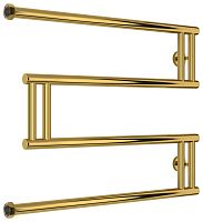 Полотенцесушитель водяной Сунержа 03-4050-5065 High-Tech Model M+, 500х650 мм, золото