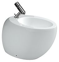 Биде Laufen 8.3297.1.400.304.1 Alessi One напольное 39х59 см, белое Биде Laufen 8.3297.1.400.304.1 Alessi One напольное 39х59 см, белое