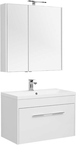 Комплект мебели Aquanet 00225243 Августа для ванной комнаты, белый