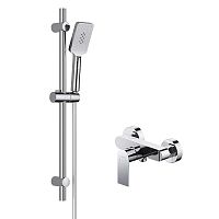 Комплект Aquatek AQ1432CR Лира для ванной Set 2 в 1 (AQ1460CR + AQ2018CR), хром