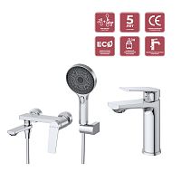 Комплект смесителей Cezares COMFORT COMFORT-VD/LS-01