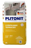 Клей на цементной основе Plitonit Клей PLITONIT СуперКамин ТермоКлей -25