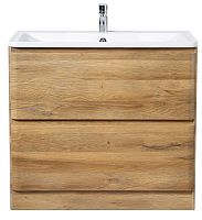 База BelBagno ALBANO-800-2C-PIA-RR под раковину 80х45 см, напольная, Rovere Rustico (дуб Rustico)