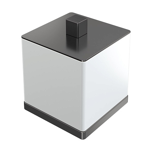 Дозатор для ватных дисков Boheme Qubic 10964-GM
